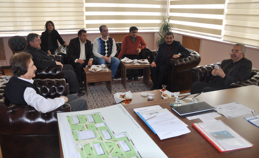 HABİB SOLUK'TAN REKTÖR KOCACIK'A ZİYARET