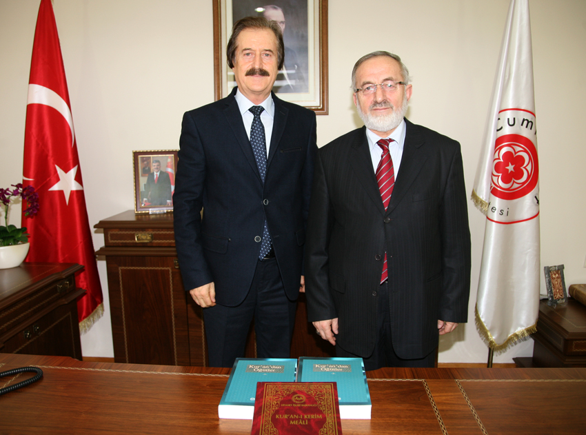 MÜFTÜ ŞAHİN’DEN, REKTÖRÜMÜZE ZİYARET