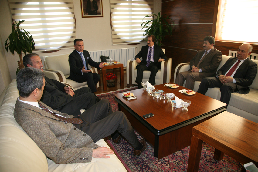 REKTÖRÜMÜZ, STSO'YU ZİYARET ETTİ