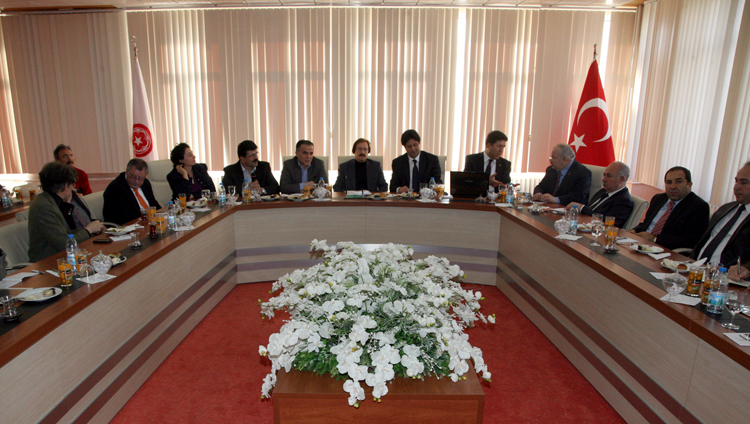 ALMAN GİRİŞİMCİLERLE, SİVASLI İŞADAMLARI ÜNİVERSİTEMİZDE BİR ARAYA GELDİ