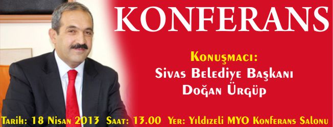 KONFERANS "DOĞAN ÜRGÜP"
