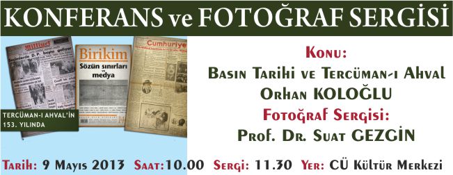 KONFERANS ve FOTOĞRAF SERGİSİ