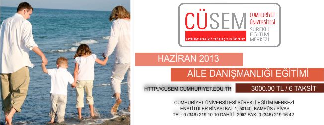 AİLE DANIŞMANLIĞI EĞİTİMİ