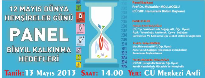 PANEL "BİNYIL KALKINMA HEDEFLERİ"