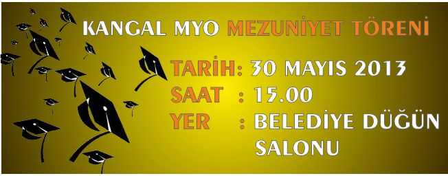KANGAL MYO MEZUNİYET