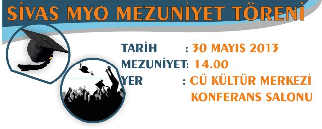 SİVAS MYO MEZUNİYET TÖRENİ