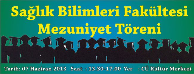 SAĞLIK BİLİMLERİ FAKÜLTESİ MEZUNİYET TÖRENİ
