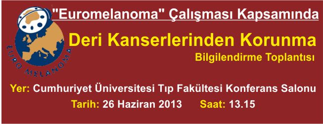 "Deri Kanserinden Korunma" Bilgilendirme Toplantısı