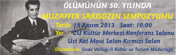 MUZAFFER SARISÖZEN SEMPOZYUMU