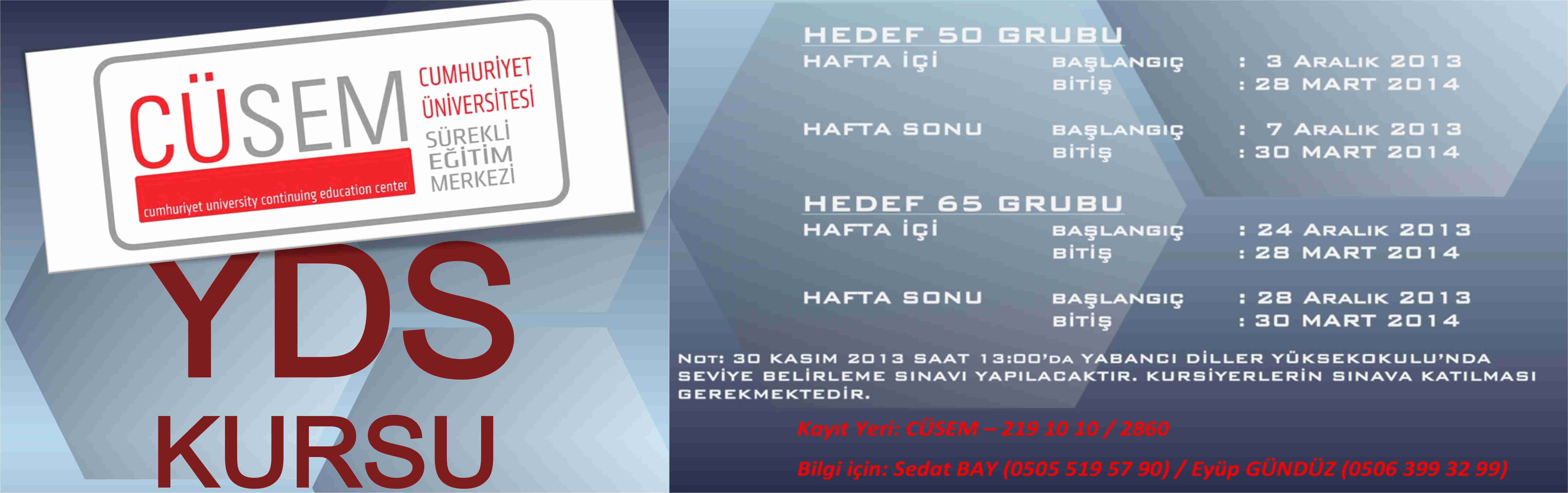 YDS KURSU
