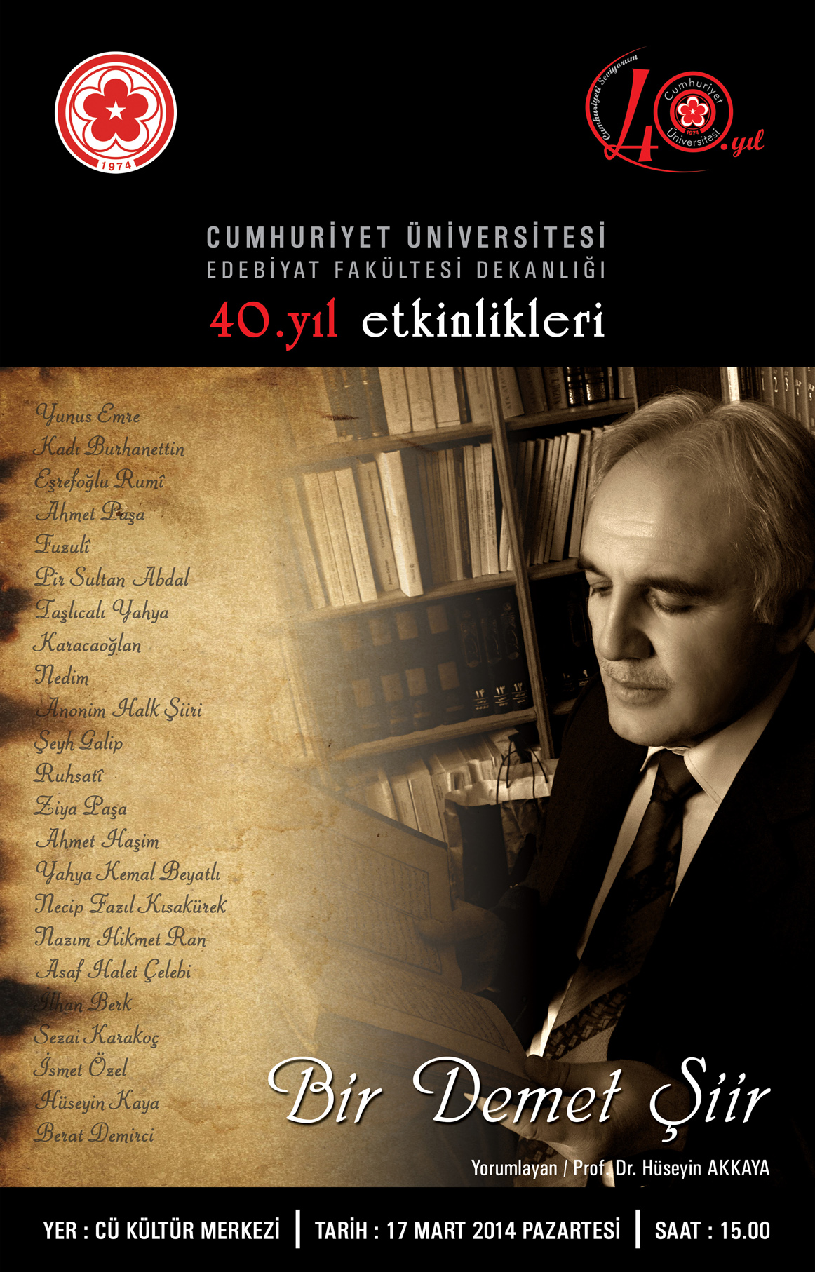 Şiir Dinletisi: "Bir Demet Şiir"