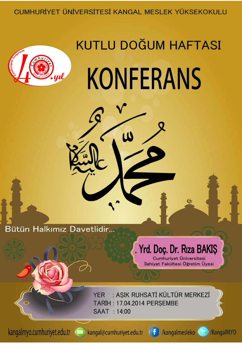 Konferans "Kutlu Doğum Haftası"