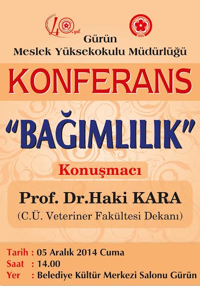 Konferans "Bağımlılık"
