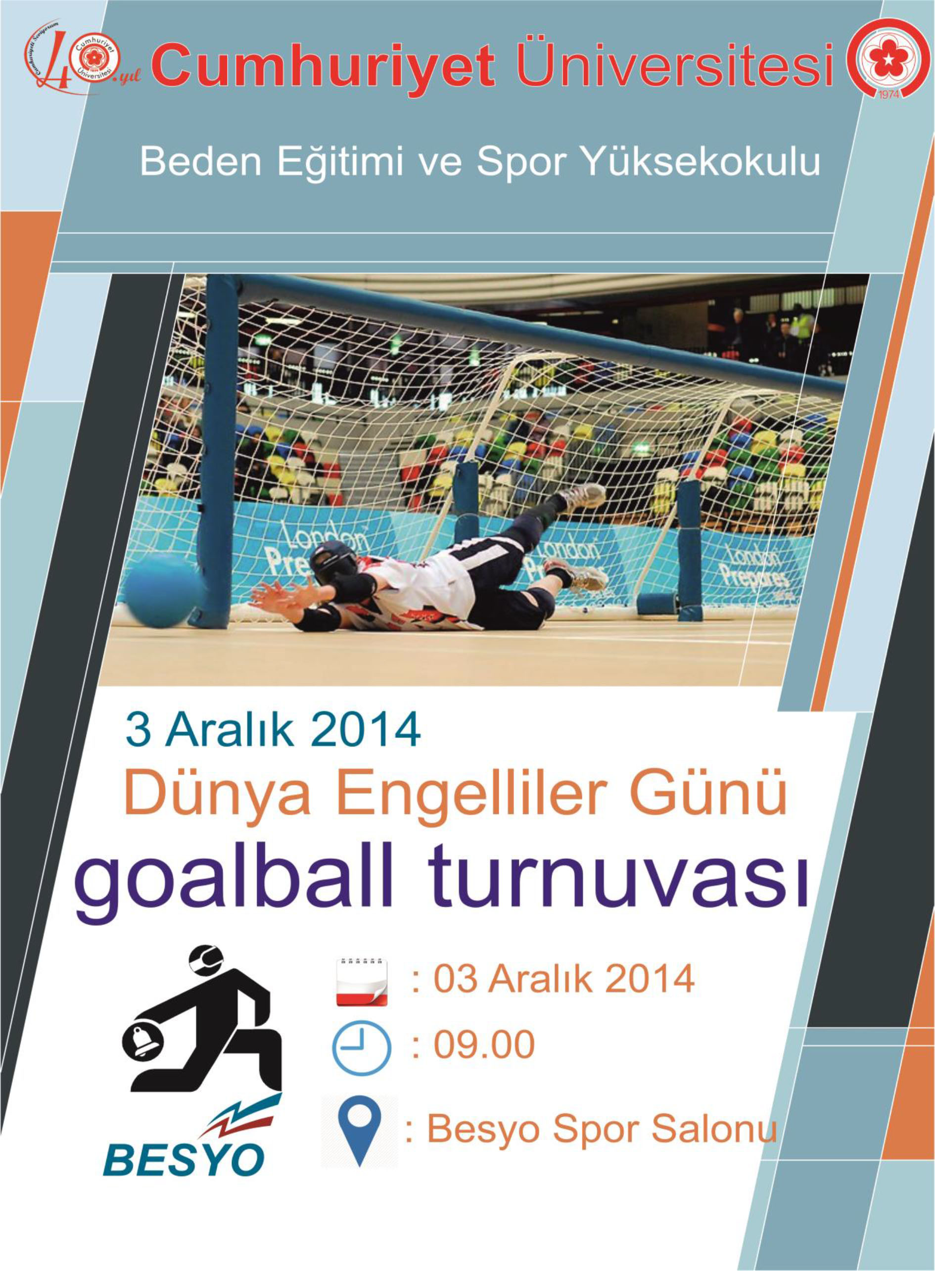 Dünya Engelliler Günü Goalball Turnuvası