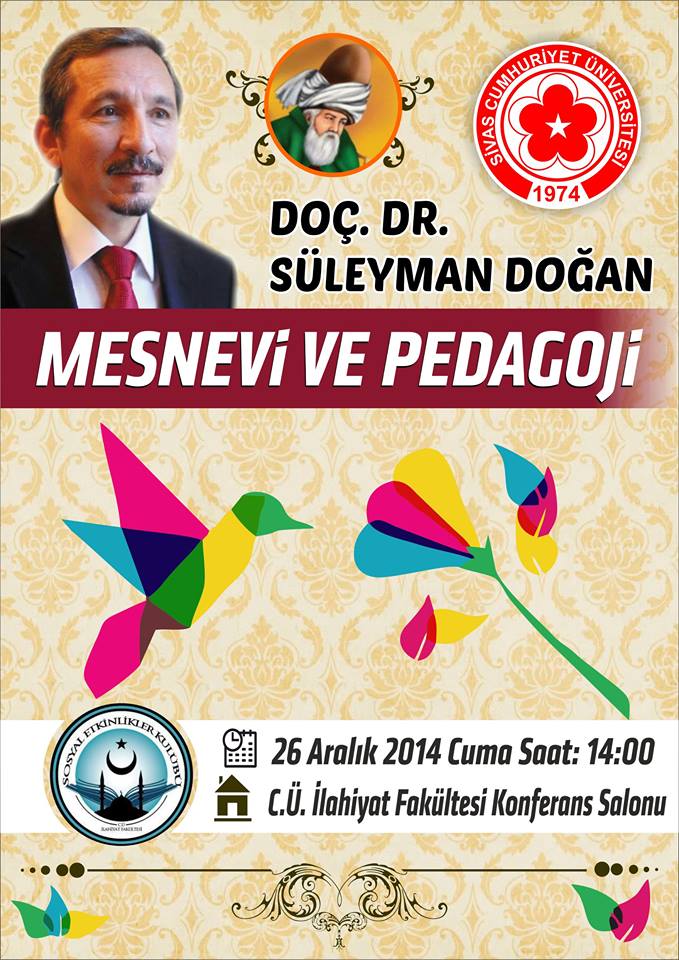 Konferans "Mesnevi ve Pedagoji"