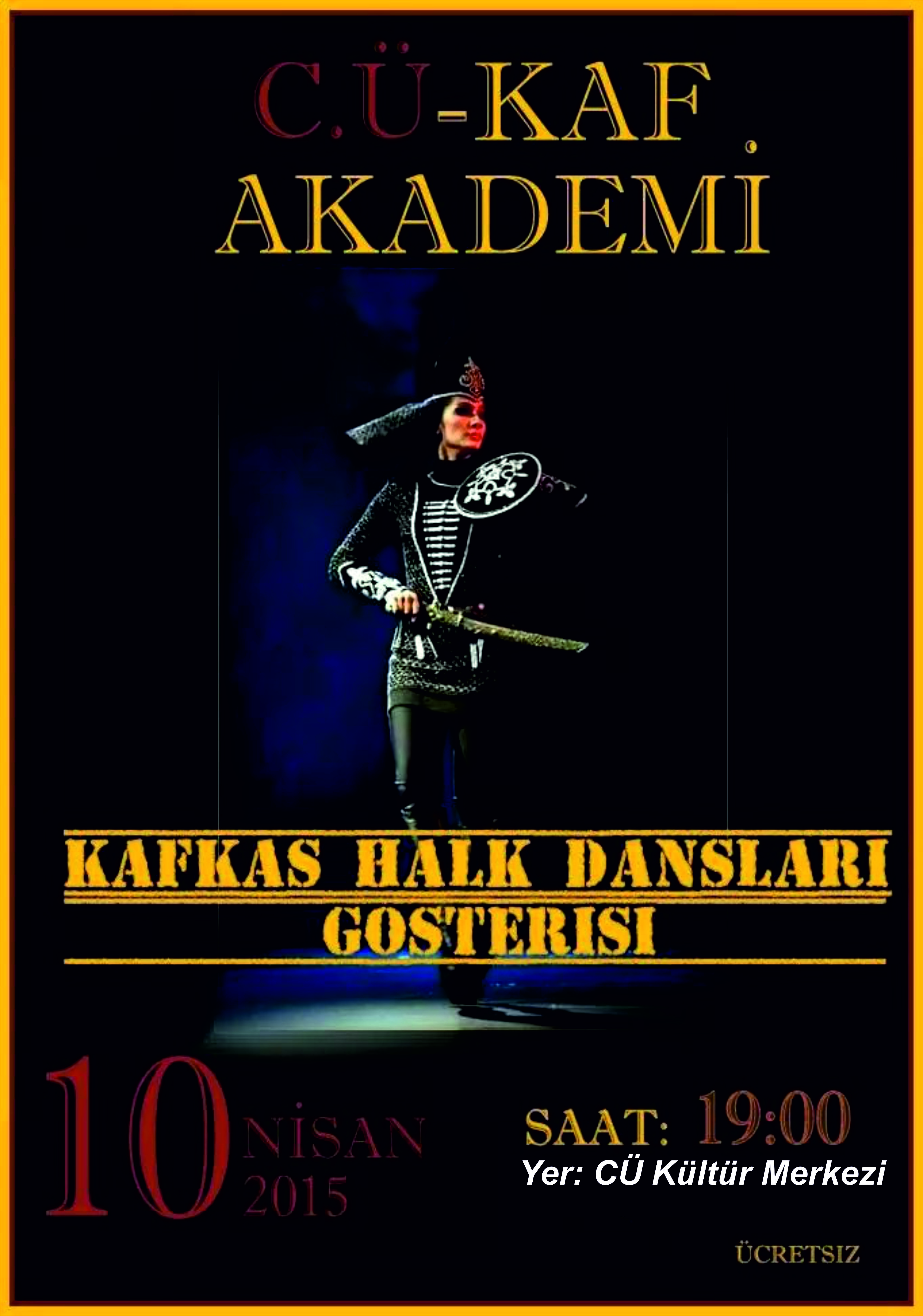 Kafkas Halk Dansları Gösterisi