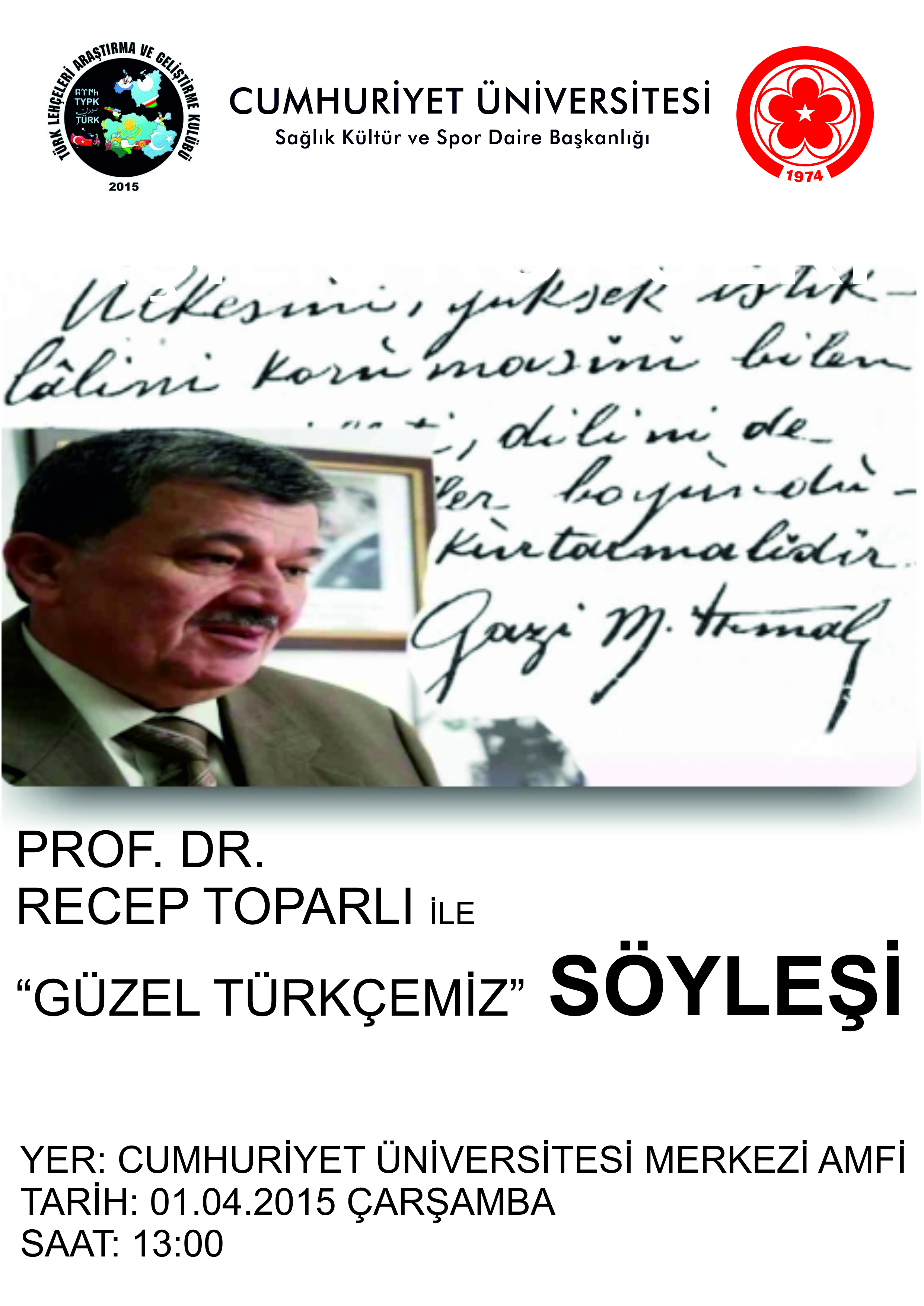 Söyleşi "Güzel Türkçemiz"