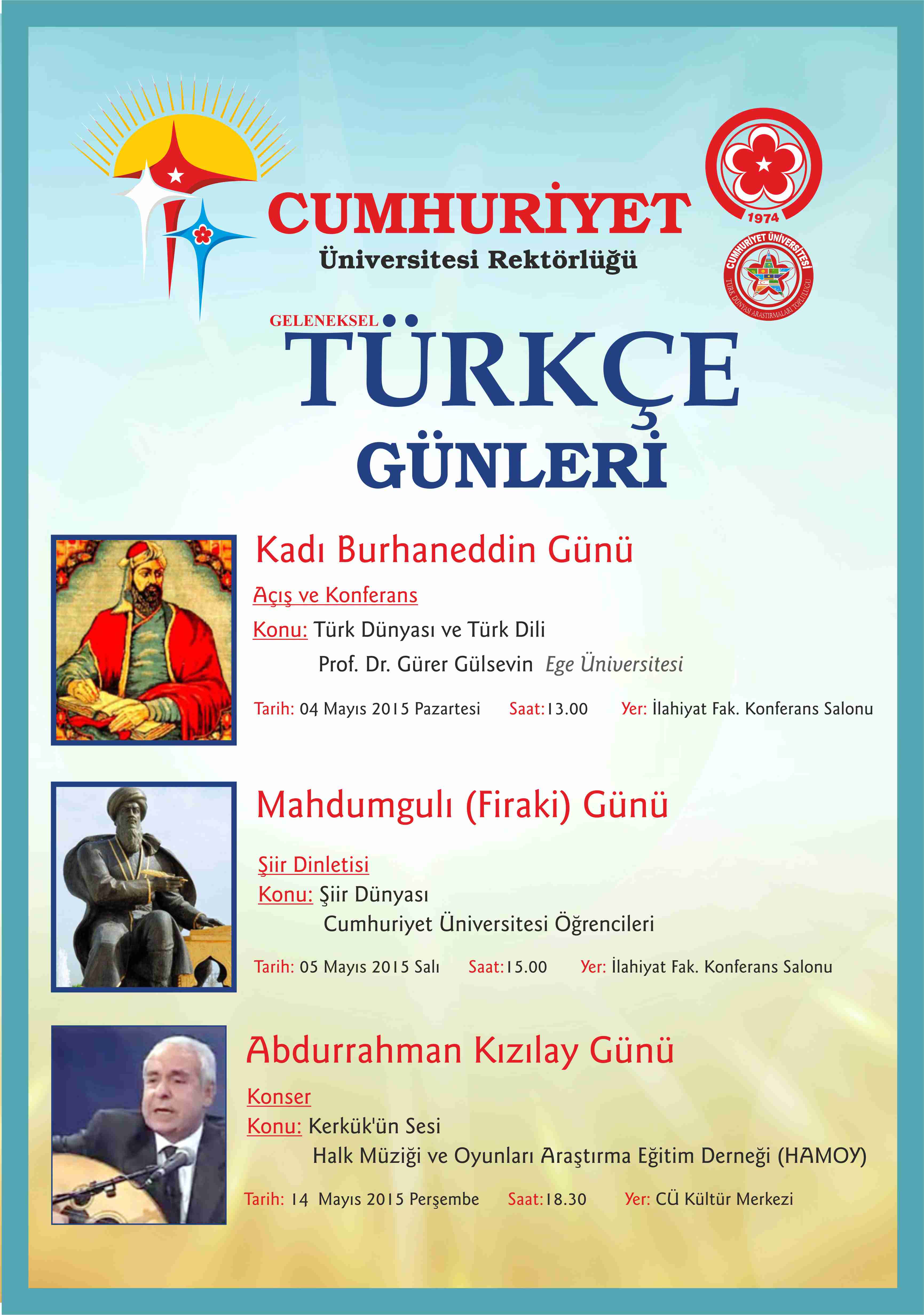 5. Geleneksel Türkçe Günleri