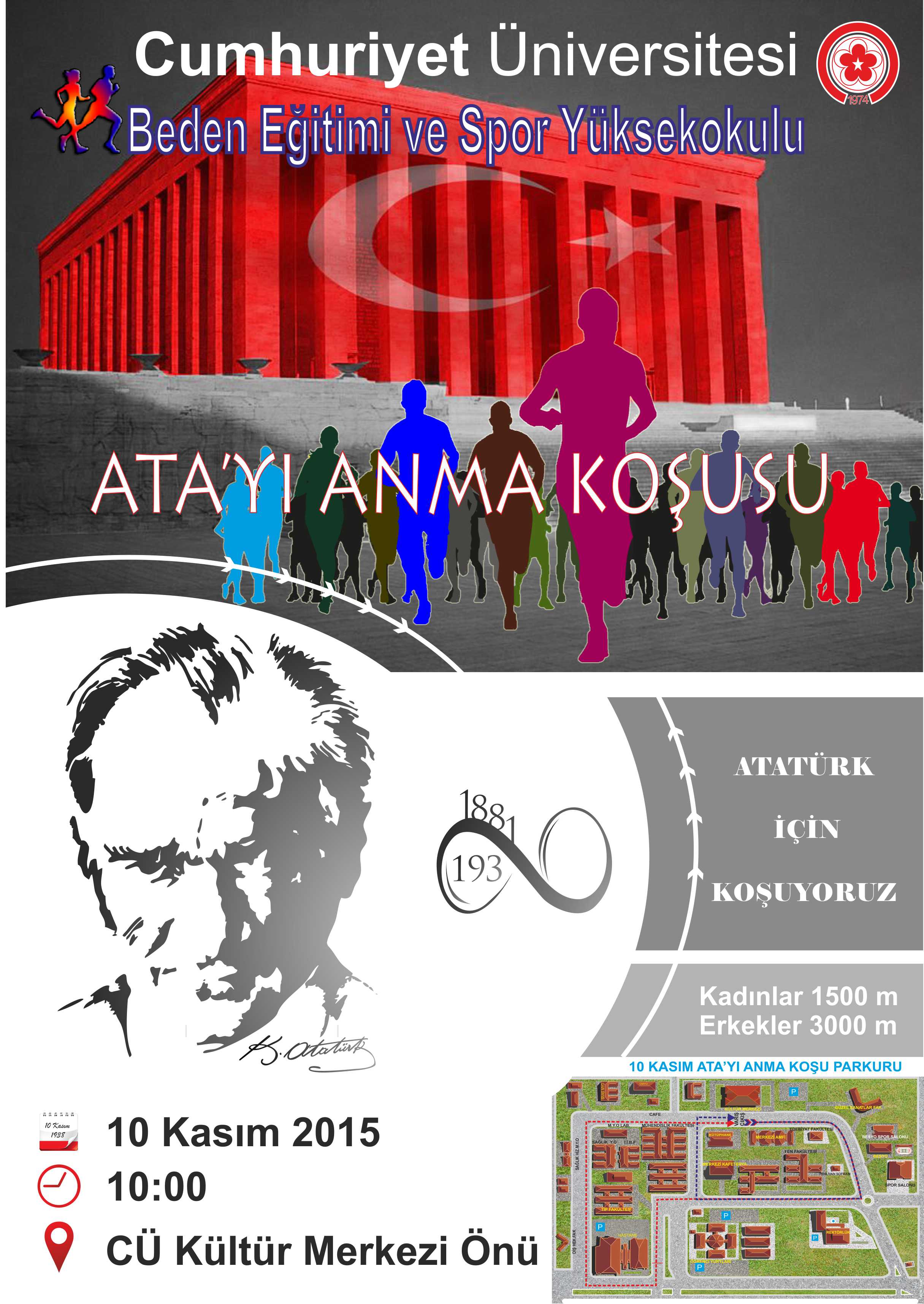 10 Kasım Ata'yı Anma Koşusu