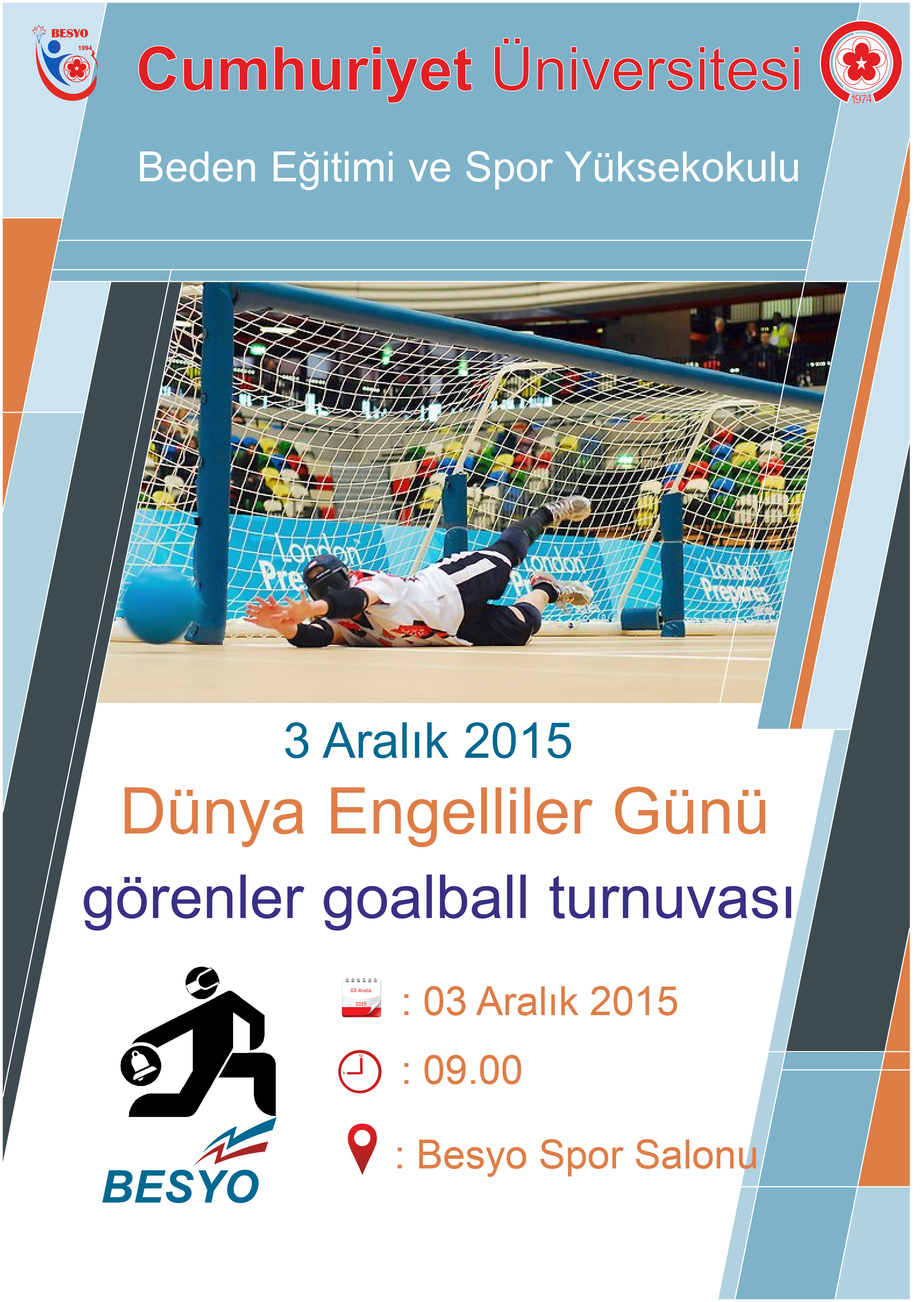 Dünya Engelliler Günü Goalball Turnuvası