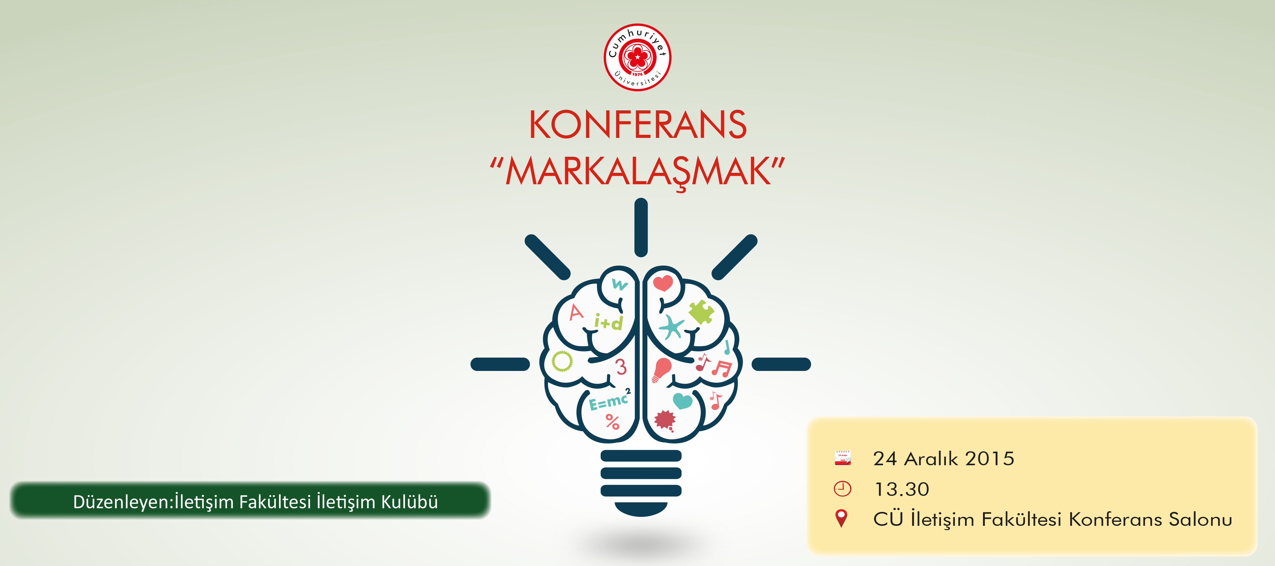Konferans " Markalaşma "