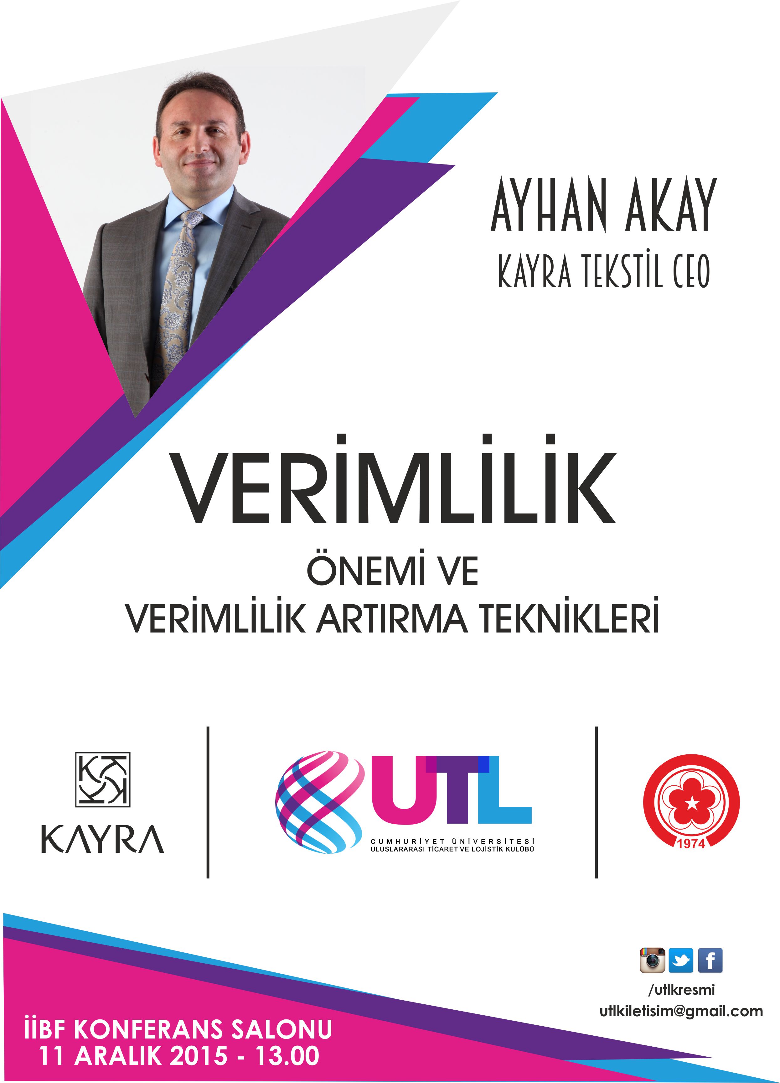 Konferans " Verimlilik "