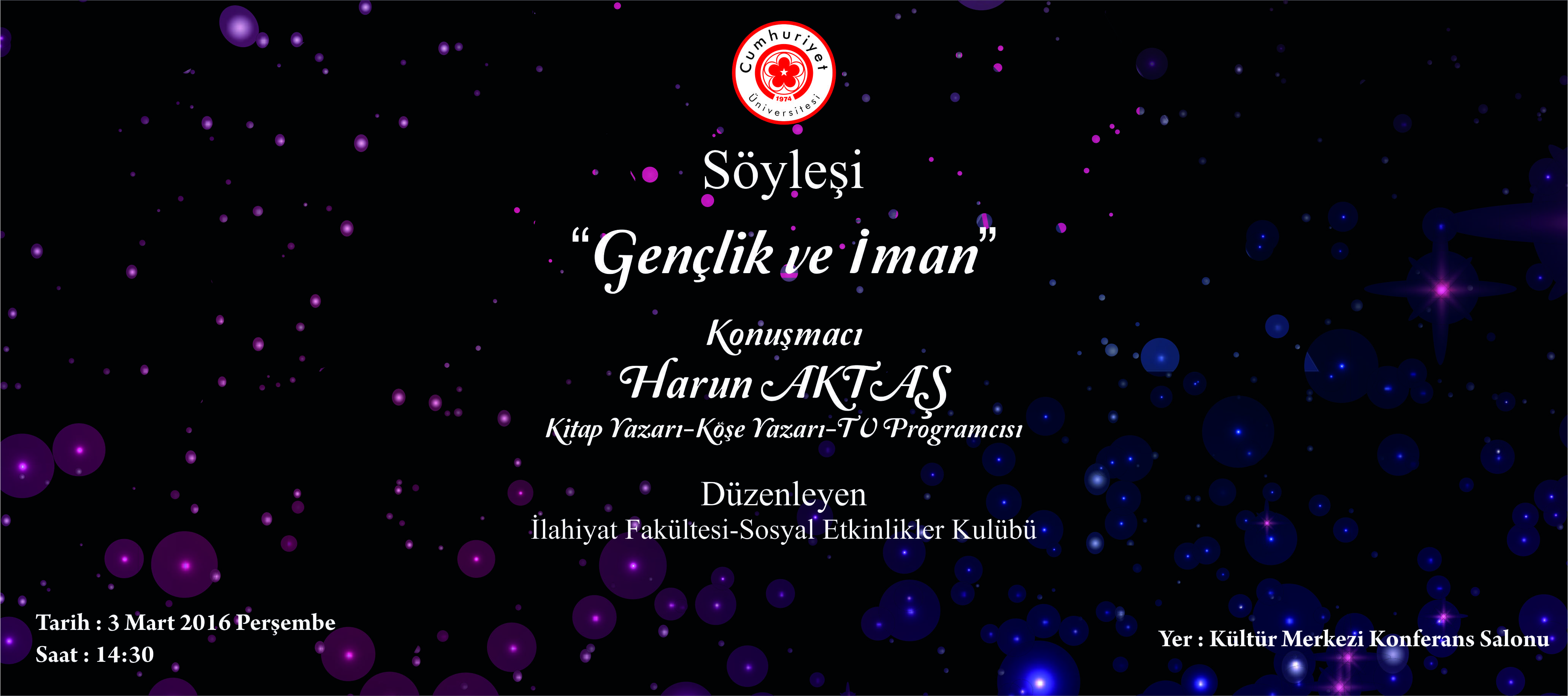 Söyleşi : Gençlik ve İman