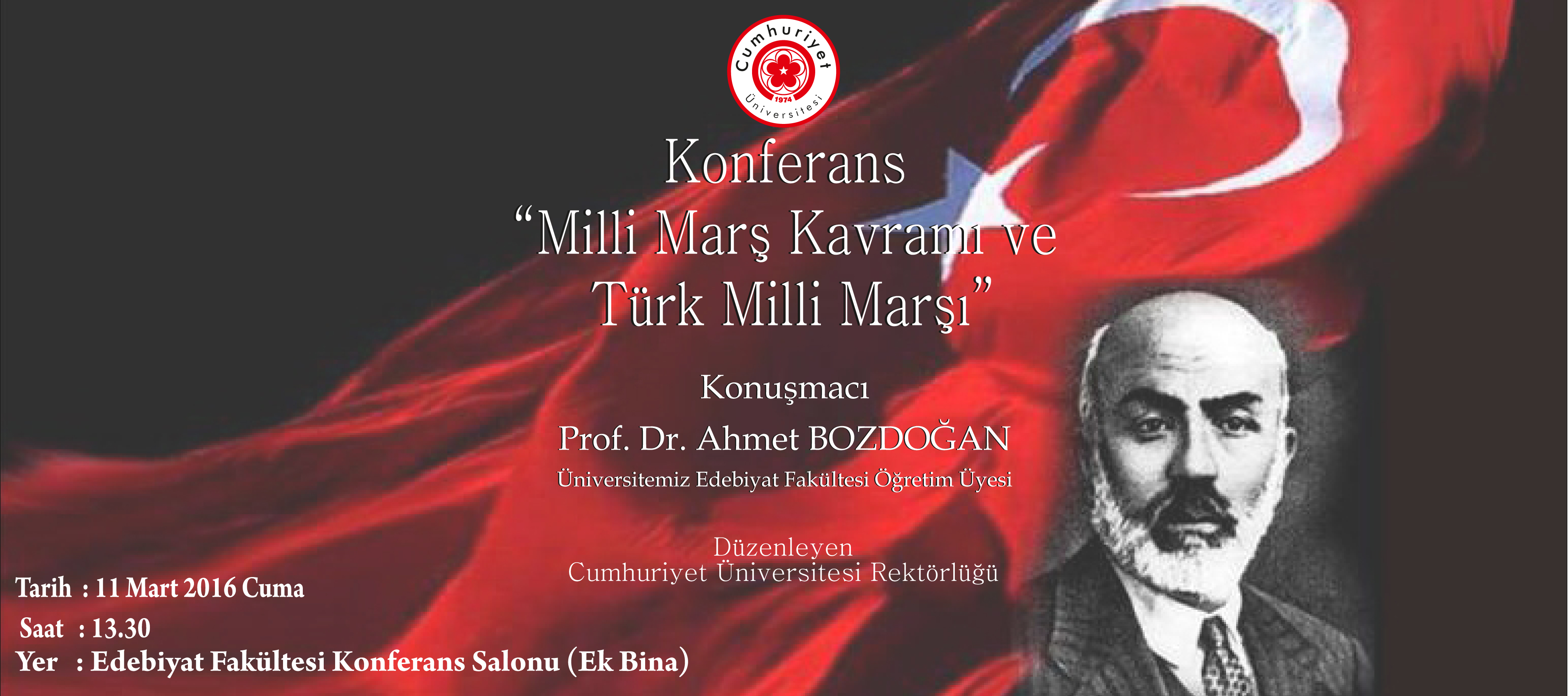 Konferans "Milli Marş Kavramı ve Türk Milli Marşı"