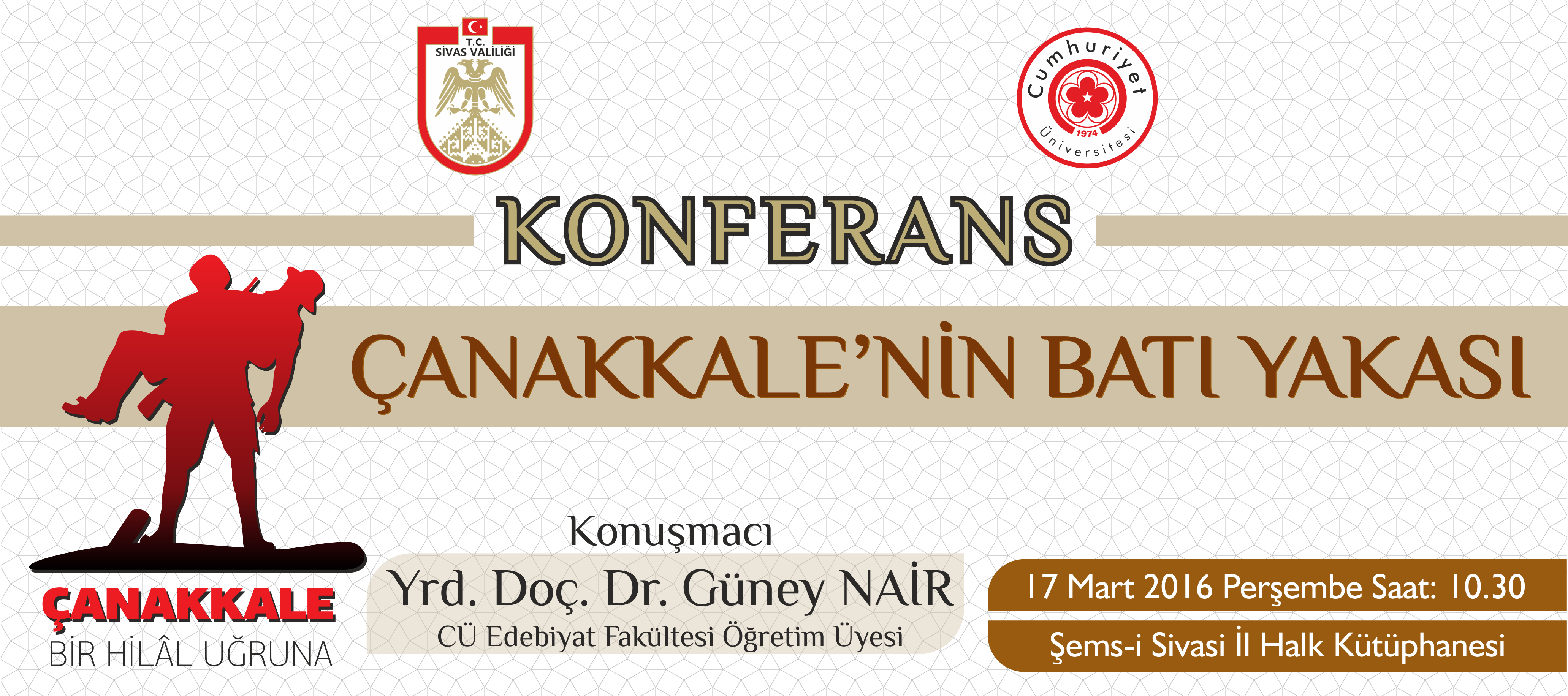 Konferans "Çanakkale'nin Batı Yakası"