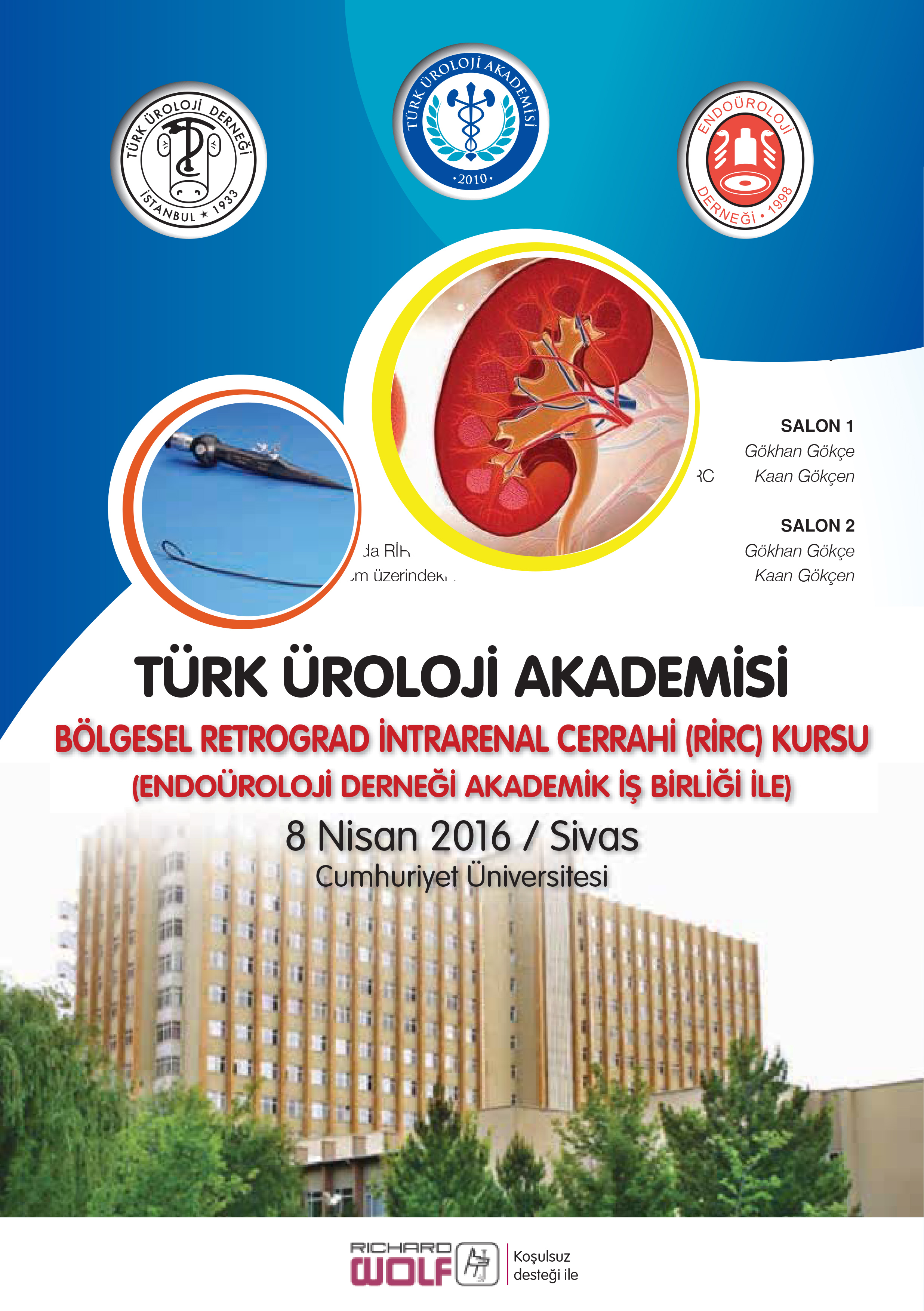 Bölgesel Regrodrag İntrarenal Cerrahi (RİRC) Kursu