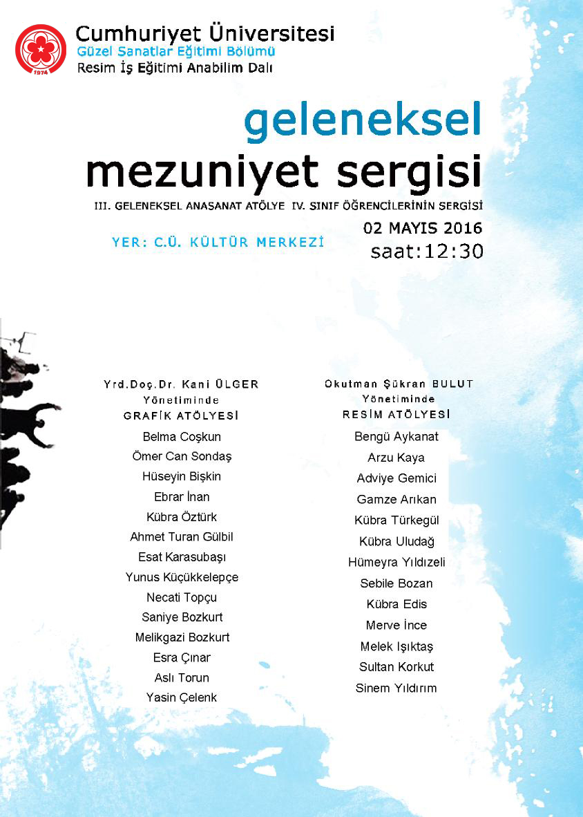 Resim Anasanat Atölye Mezuniyet Sergisi