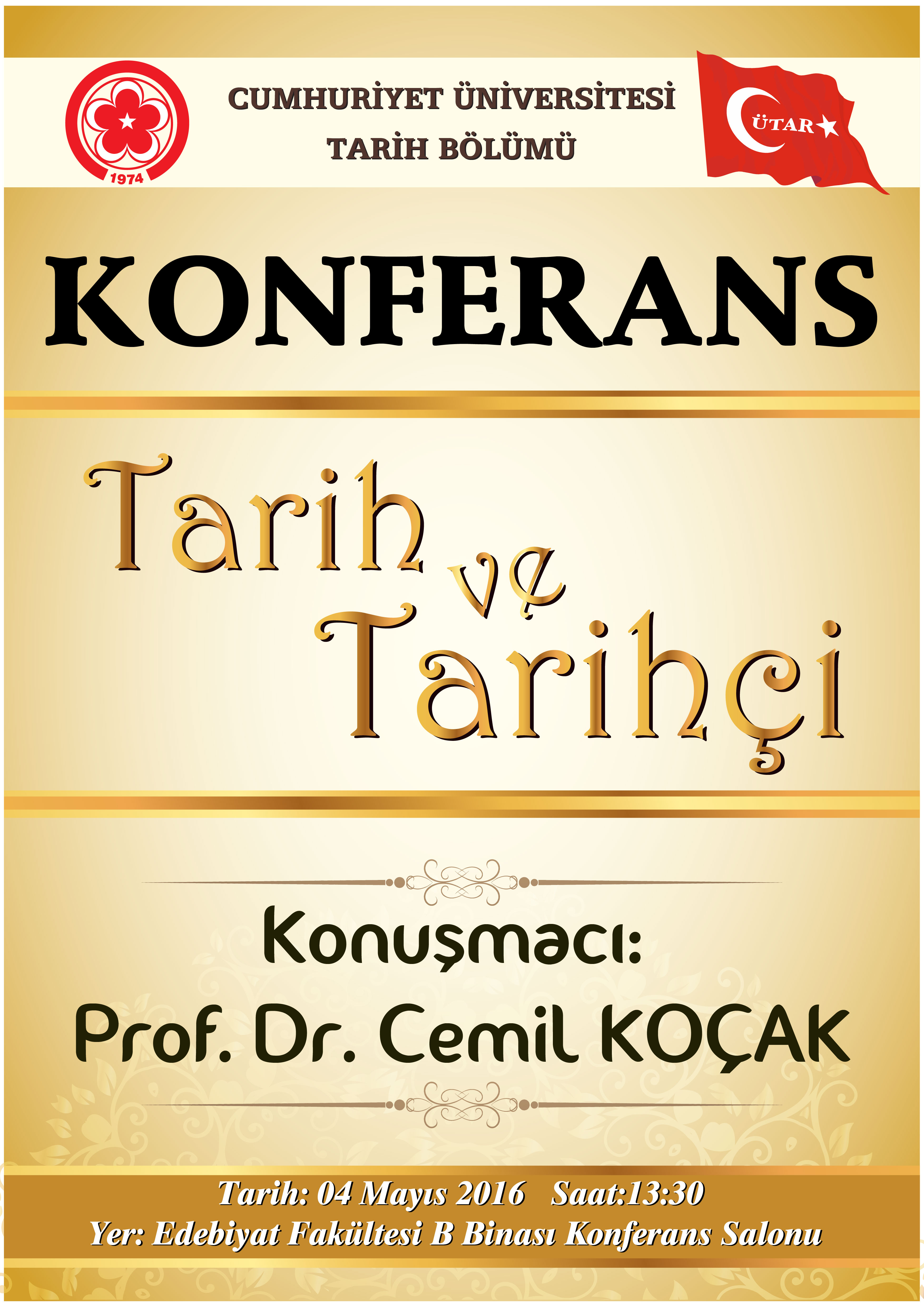 Konferans : Tarih ve Tarihçi