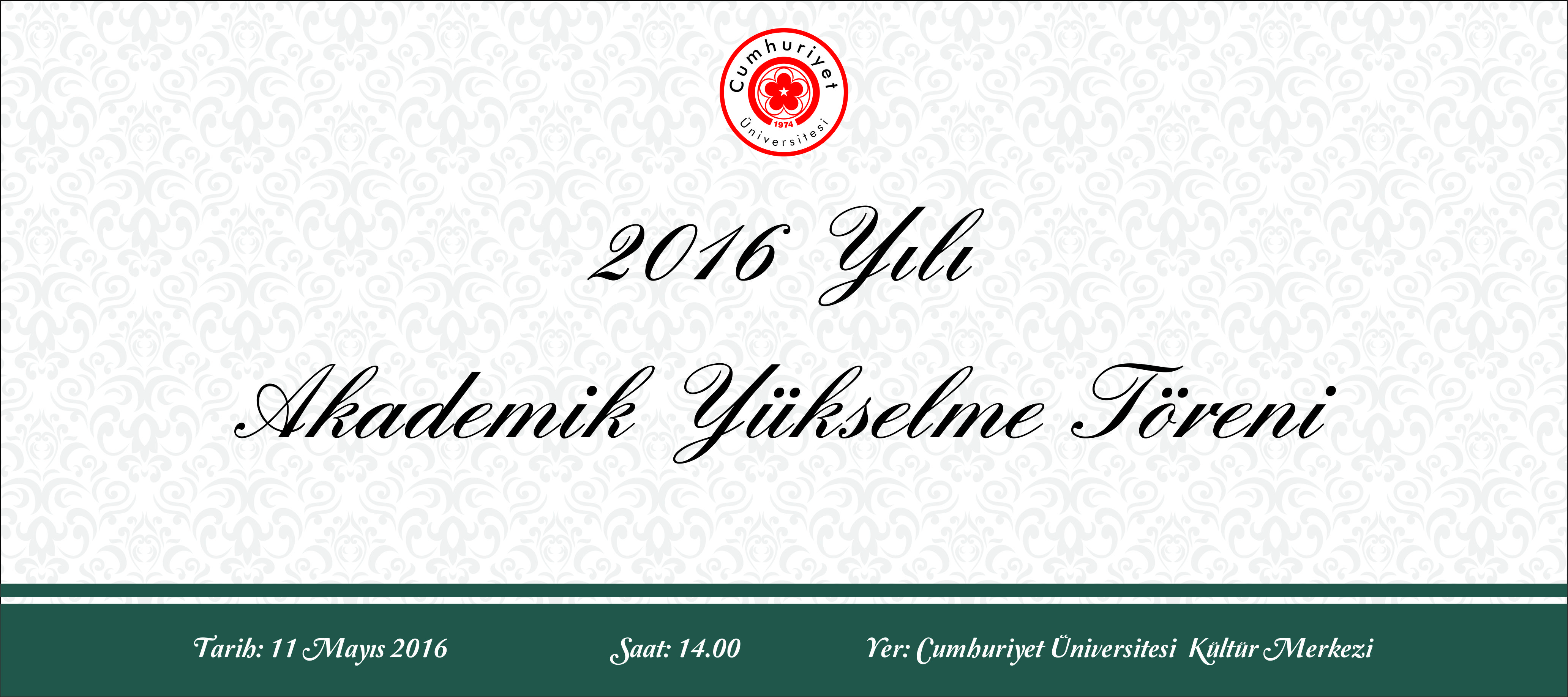 Akademik Yükselme Töreni
